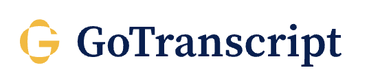 GoTranscript logotipas