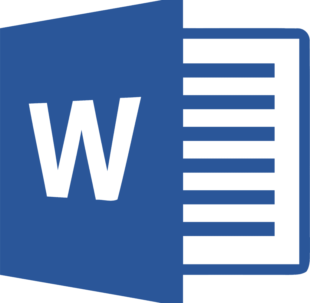 Microsoft wordin logo
