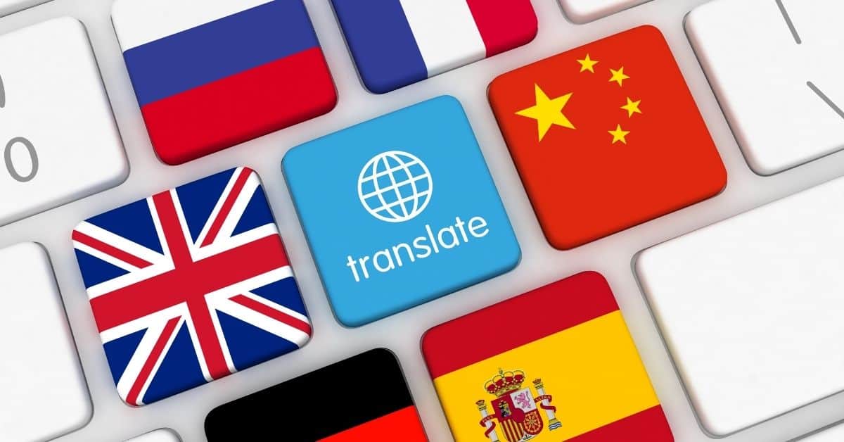 Визуелни водич који илуструје процес коришћења алата за превођење за претварање титлова са једног језика на други
