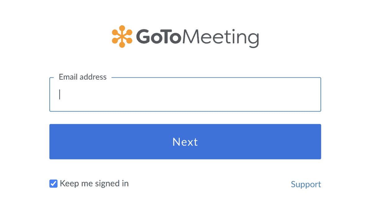 GoToMeeting är ett program som kan användas för att hålla och transkribera möten.
