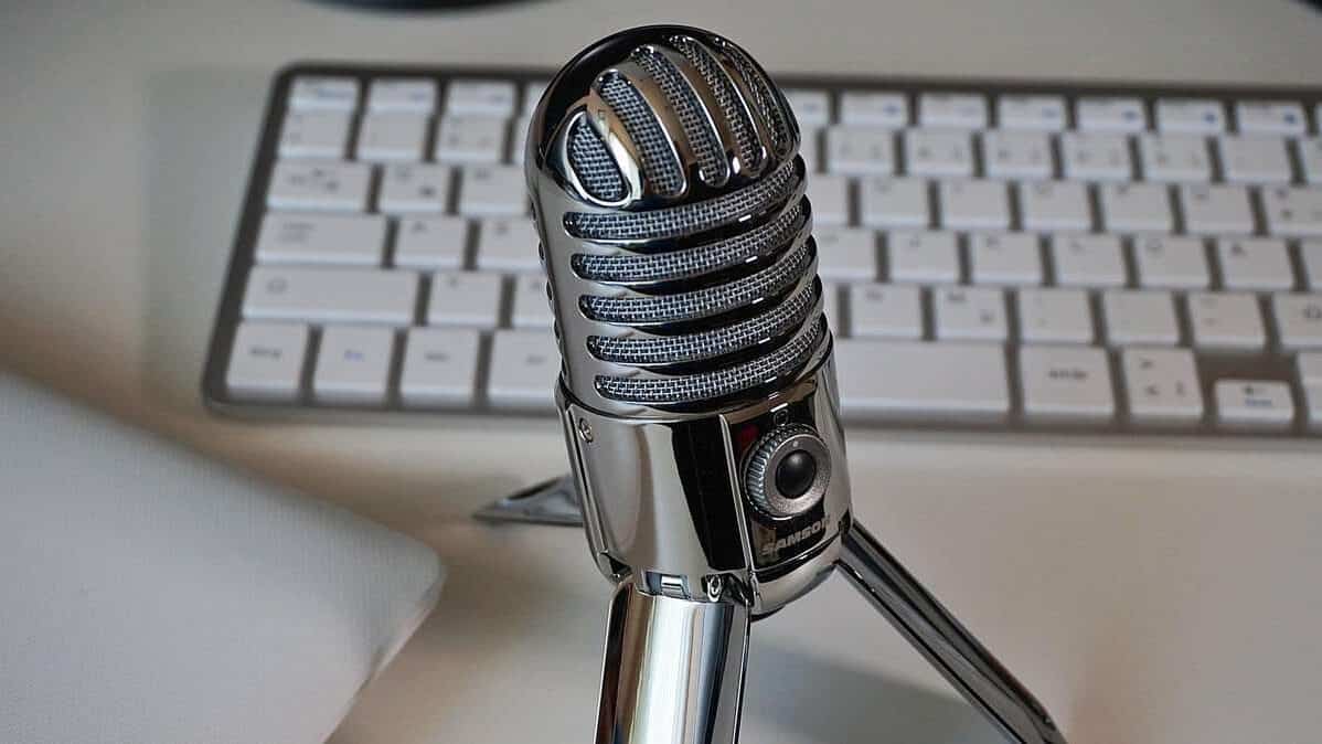 Podcast-Mikrofon